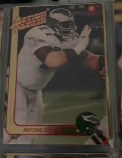 1991 Action Packed Rookie Update #19 Antone Davis — front