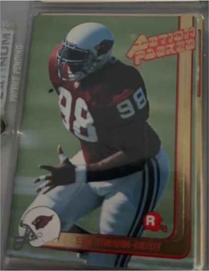 1991 Action Packed Rookie/Update #37 Eric Swann — front