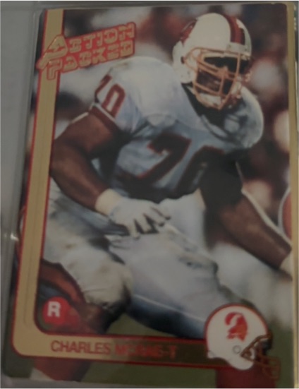 1991 Action Packed Rookie/Update #40 Charles McRae — front