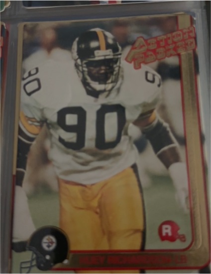 1991 Action Packed Rookie Update #42 Huey Richardson — front