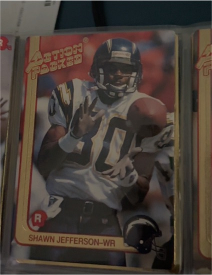 1991 Action Packed #R Shawn Jefferson — front