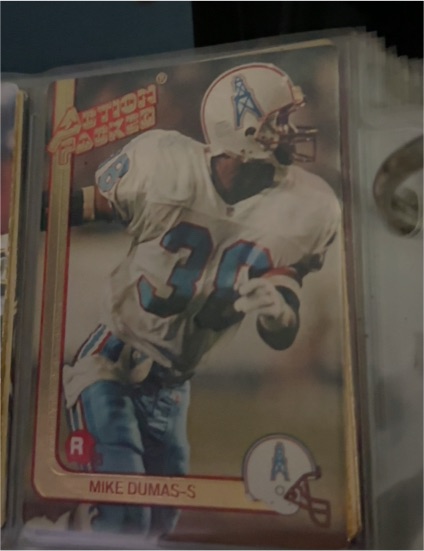1991 Action Packed #89 Mike Dumas — front