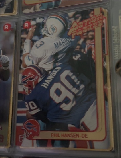 1991 Action Packed #37 Phil Hansen — front