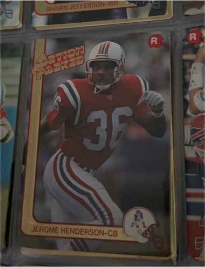 1991 Action Packed #36 Jerome Henderson — front