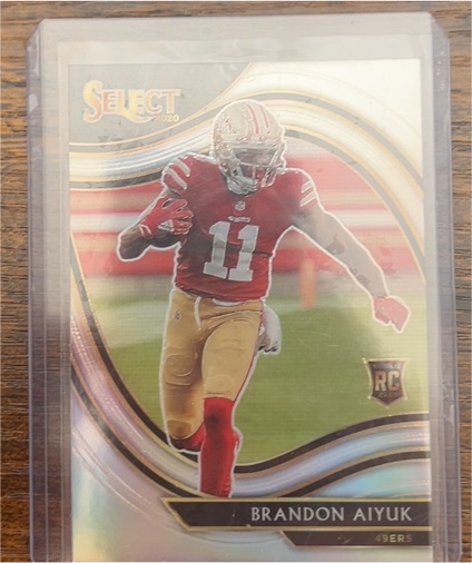 2020 Panini Select #366 Brandon Aiyuk — front