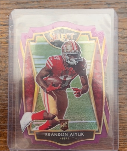 2020 Panini Select Premier Level #166 Brandon Aiyuk — front