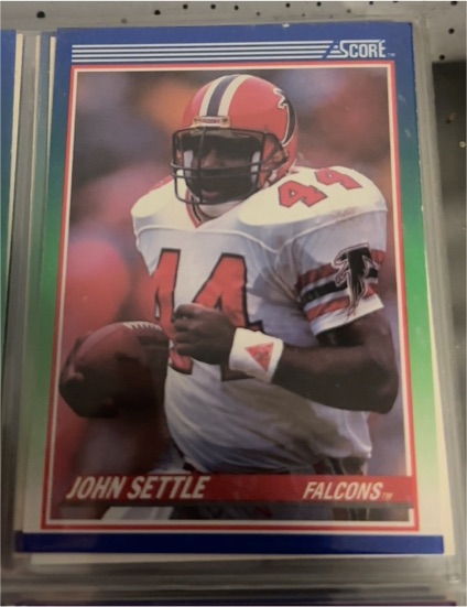 1990 Score #14 John Settle — front
