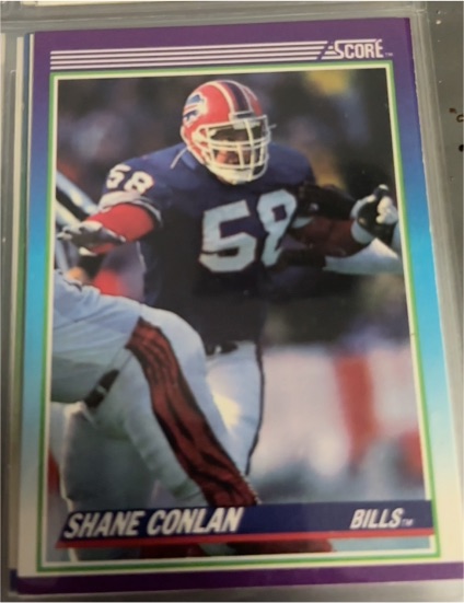 1990 Score #174 Shane Conlan — front