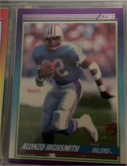 1990 Score #138 Alonzo Highsmith — front