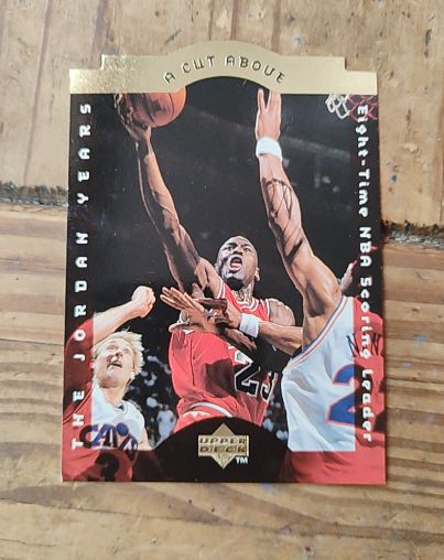 1996-97 Upper Deck A Cut Above #CA2 Michael Jordan — front