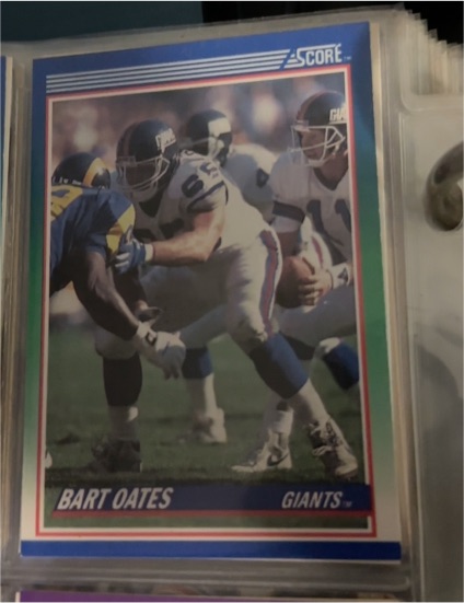 1990 Score #59 Bart Oates — front