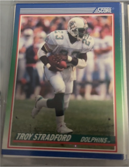 1990 Score #360 Troy Stradford — front