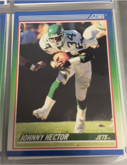 1990 Score #370 Johnny Hector — front