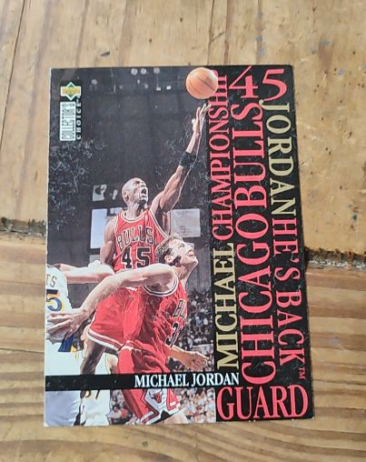 1995 Upper Deck Collector's Choice #M1 Michael Jordan — front