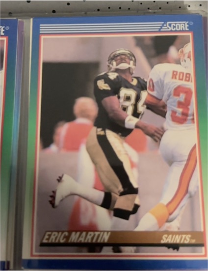 1990 Score #415 Eric Martin — front