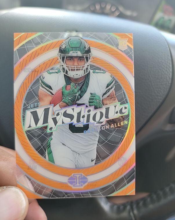 2024 Panini Illusions #37 Braelon Allen Mystique — front