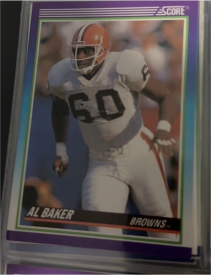1990 Score #479 Al Baker — front