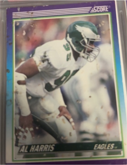 1990 Score #547 Al Harris — front