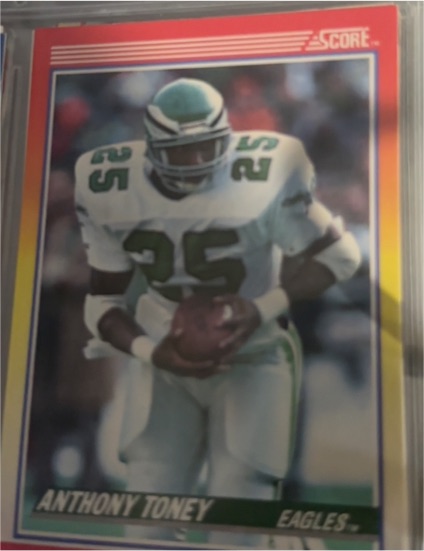 1990 Score #274 Anthony Toney — front