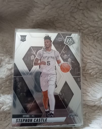 2024-25 Panini Mosaic #236 Stephon Castle — front