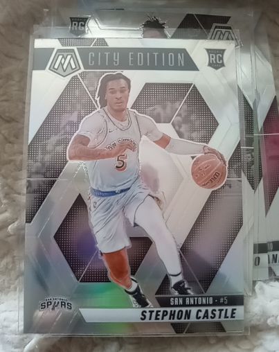 2024-25 Panini Mosaic #290 City Edition Stephon Castle — front