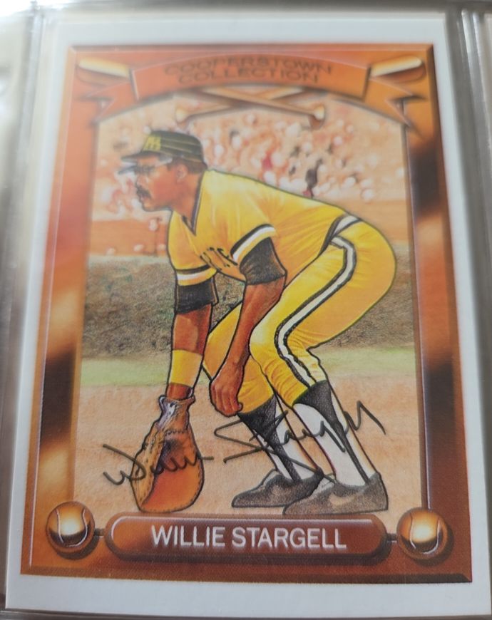 1989 Kahn's/Hillshire Farm Cooperstown Collection #NNO Willie Stargell — front
