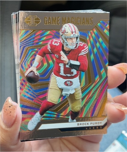 2024 Panini Illusions Game Magicians #2 Brock Purdy — front