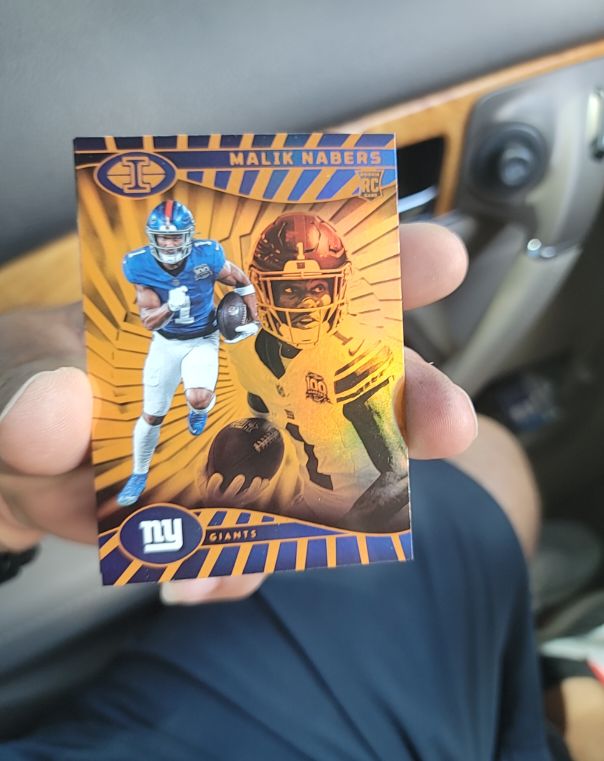 2024 Panini Illusions #66 Malik Nabers Rookie Card — front
