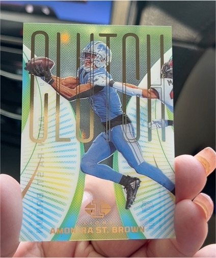 2024 Panini Illusions Clutch #9 Amon-Ra St. Brown — front