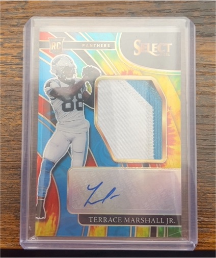 2021 Panini Select #RC Terrace Marshall Jr. — front