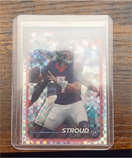 2024 Topps Chrome #83 CJ Stroud — front