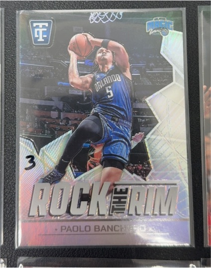 2024-25 Panini Totally Certified #6 Paolo Banchero Rock the Rim — front