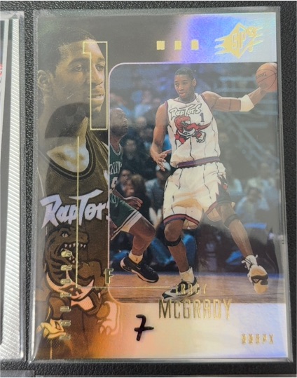 1999-00 Upper Deck SPx #81 Tracy McGrady — front