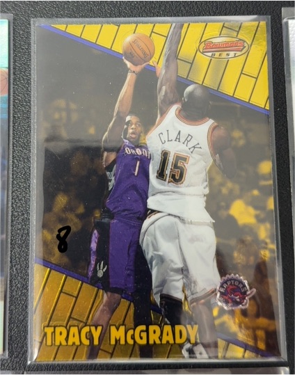 2000 Bowman's Best #56 Tracy McGrady — front