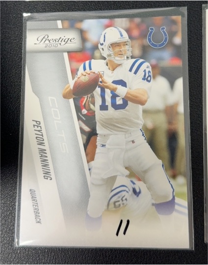 2010 Panini Prestige #86 Peyton Manning — front
