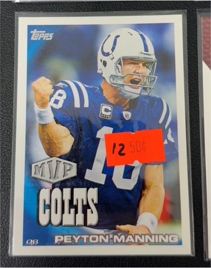 2010 Topps #144 Peyton Manning MVP Indianapolis Colts — front
