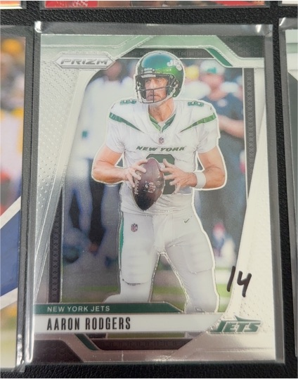 2024 Panini Prizm #222 Aaron Rodgers — front