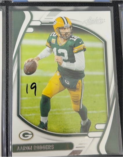 2021 Panini Absolute Football #58 Aaron Rodgers — front