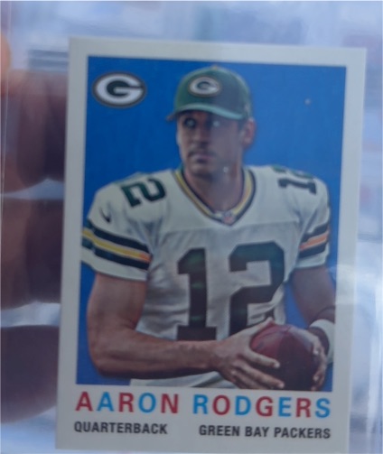 2013 Topps Mini #47 Aaron Rodgers — front