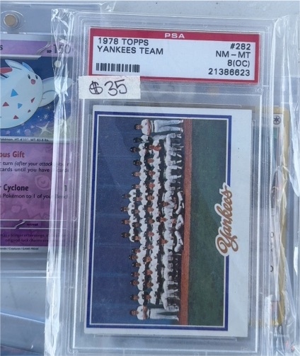 1978 Topps #282 Yankees Team — front