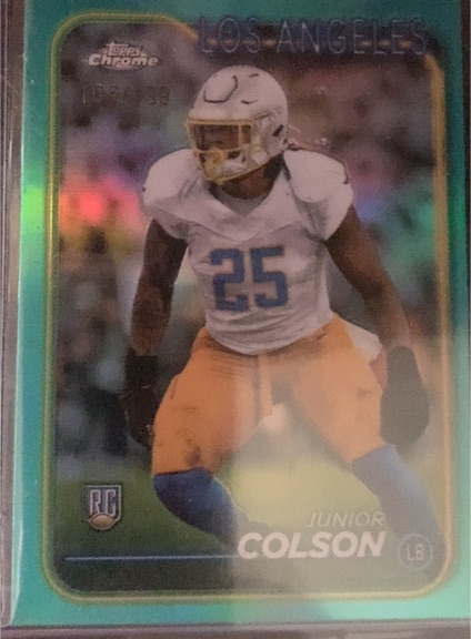 2024 Topps Chrome #291 Junior Colson — front