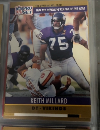 1990 Pro Set #5 Keith Millard — front