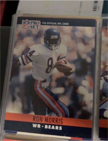 1990 Pro Set #84 Ron Morris — front