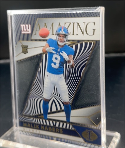 2024 Panini Illusions Amazing Malik Nabers #4 — front