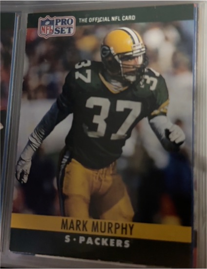 1990 Pro Set #113 Mark Murphy — front