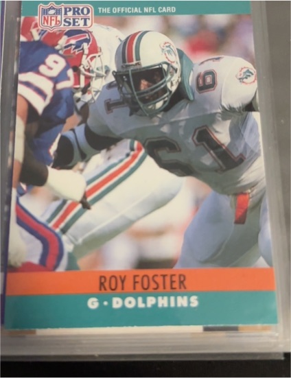 1990 Pro Set #178 Roy Foster — front
