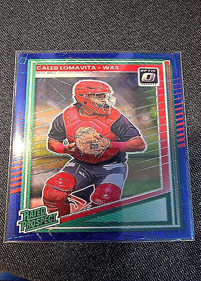 2025 Panini Donruss Optic #149 Caleb Lomavita — front