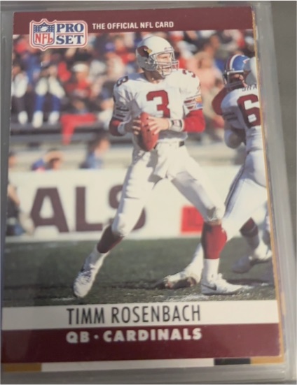 1990 Pro Set #260 Timm Rosenbach — front