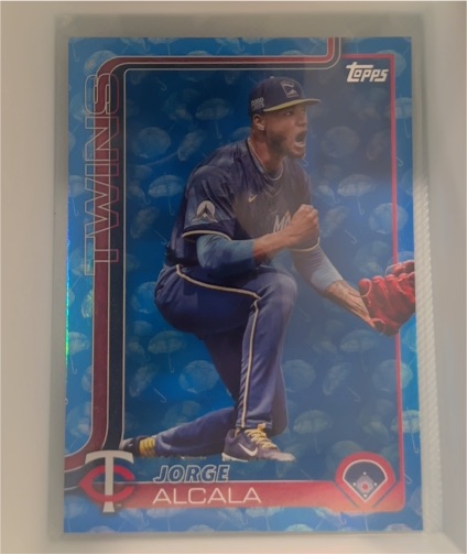 2025 Topps Series 1 Jorge Alcala Twins — front