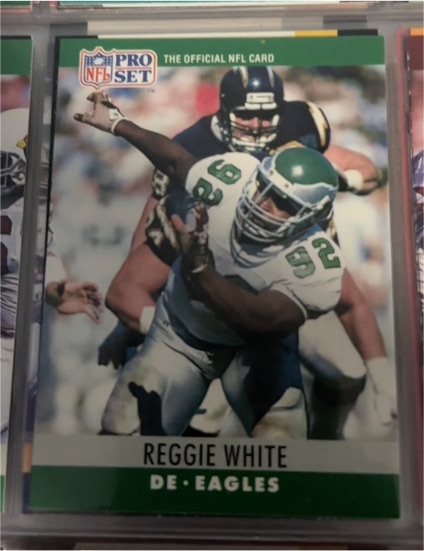 1990 Pro Set #252 Reggie White — front
